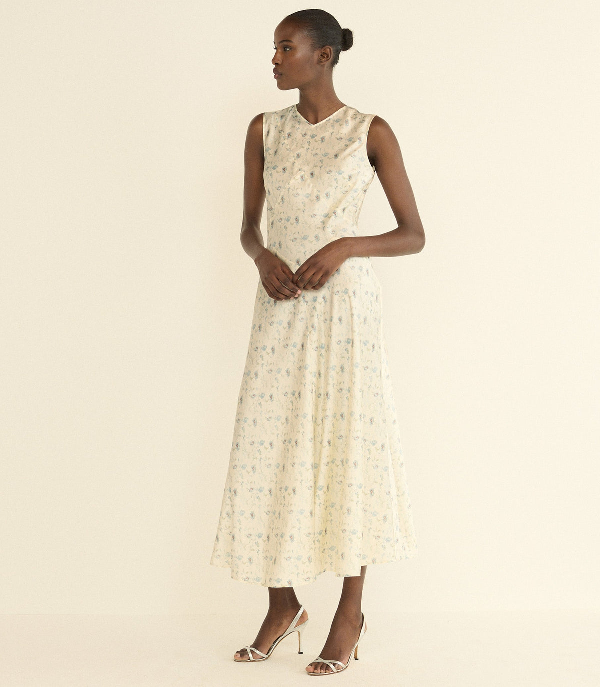 Adelana Dress in Camellia Bloom - view 2
