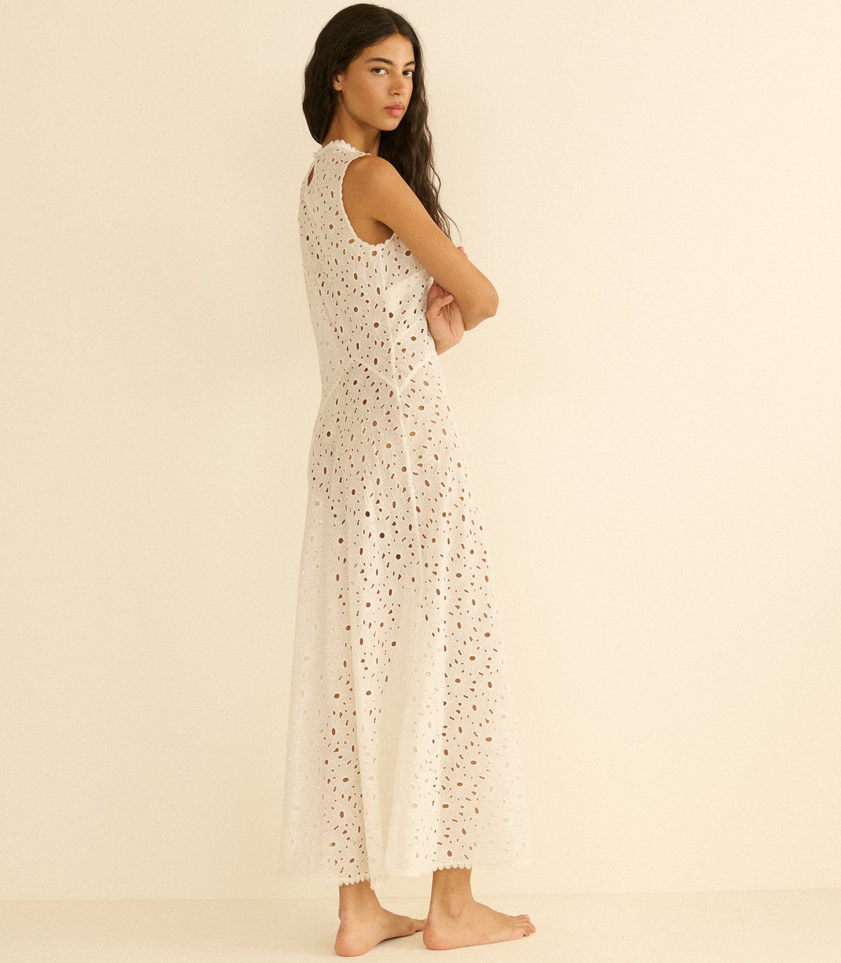 Adelana Dress in Salt - view 5