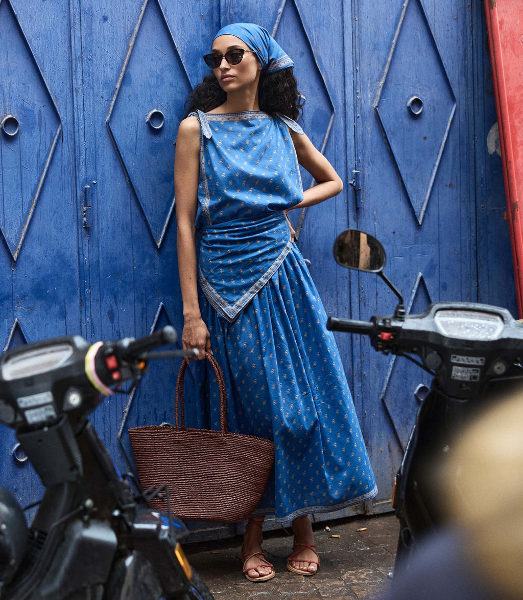 Petit Penny Bandana in Eartha Paisley - view 3
