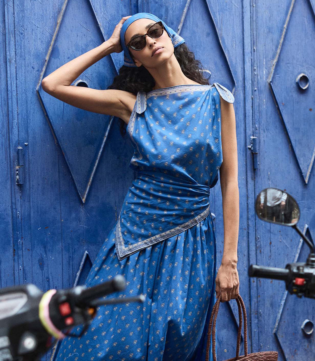 Amalia Top in Eartha Paisley - view 3