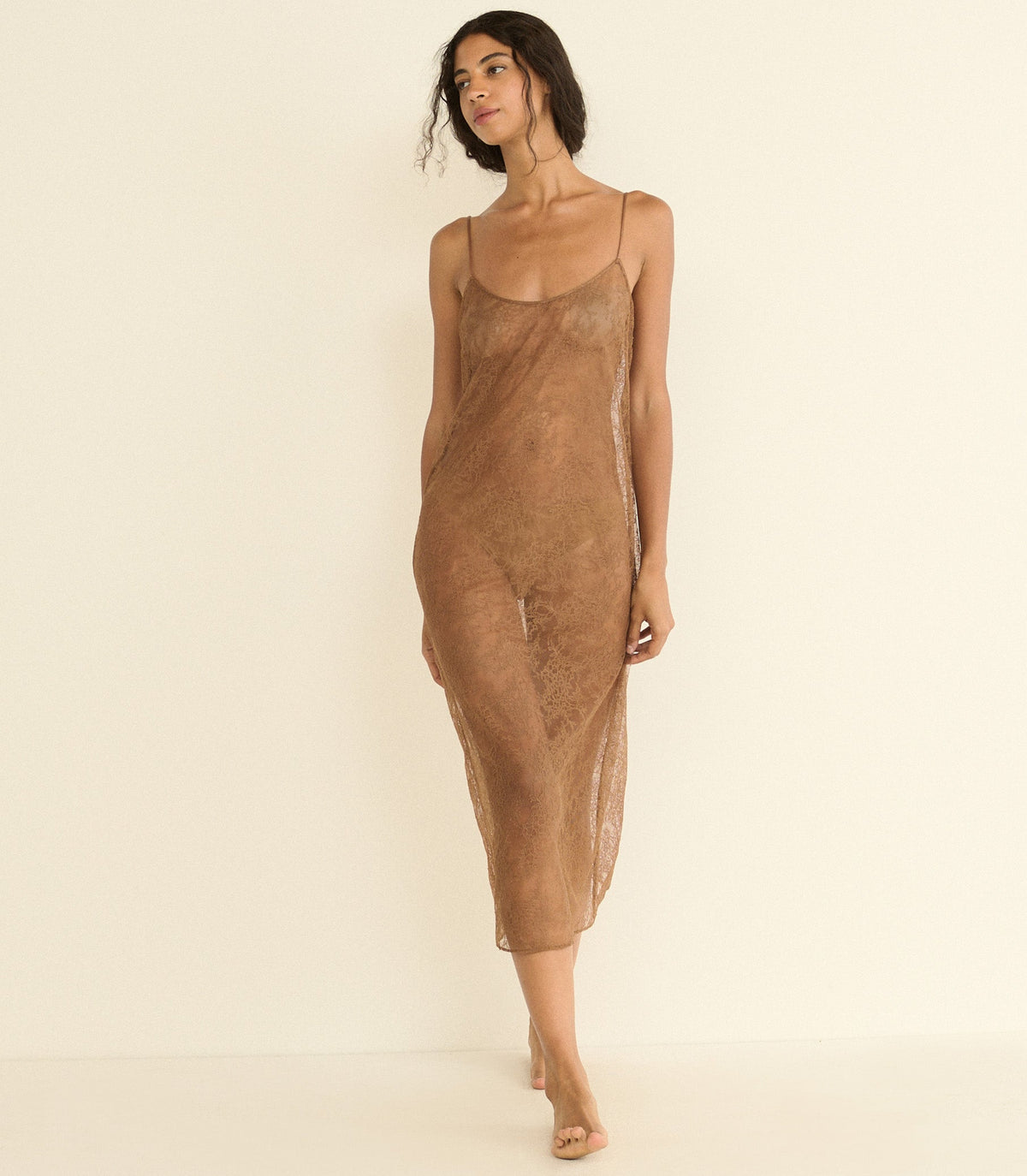Amedine Slip in Carob - view 2