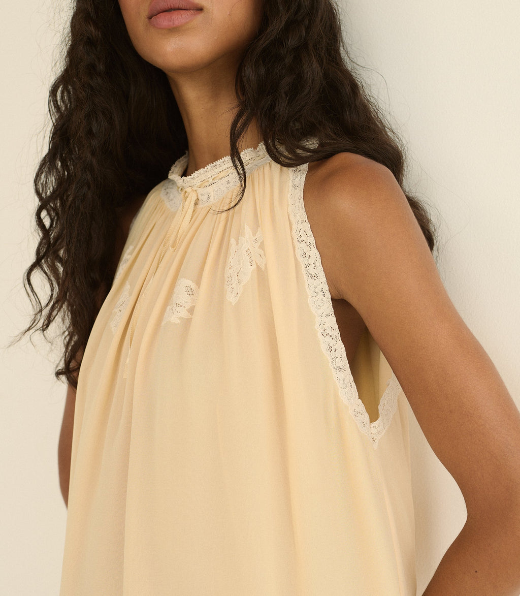 Avalon Dress in Shell - view 4