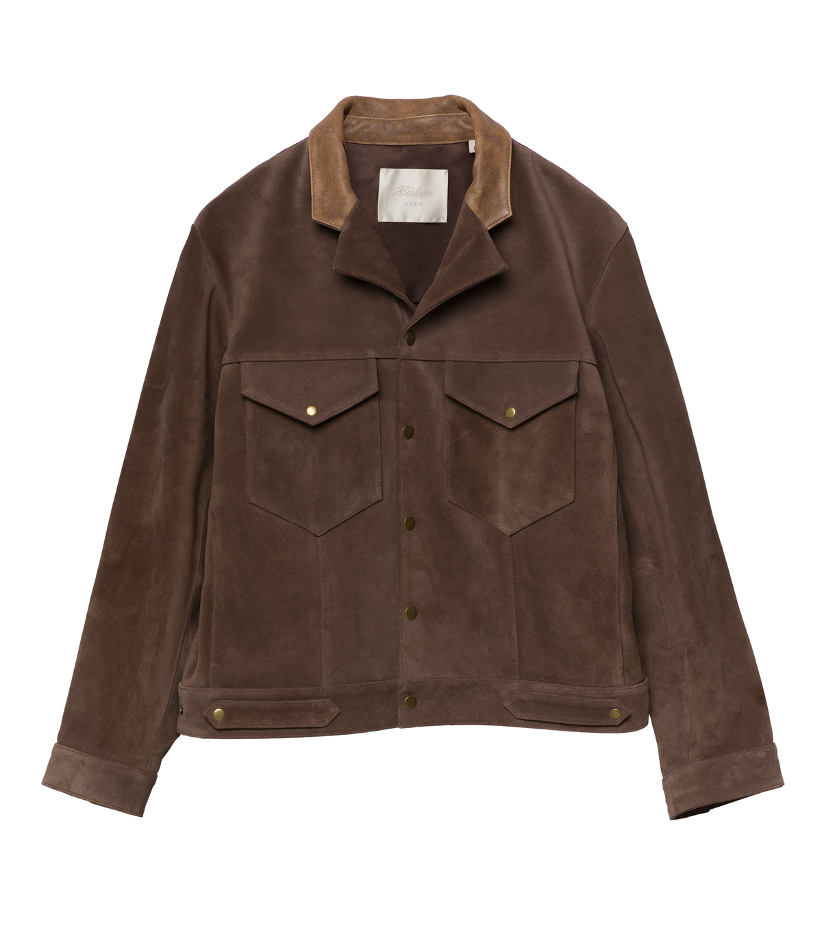 Carson Suede Jacket in Sable - view 10