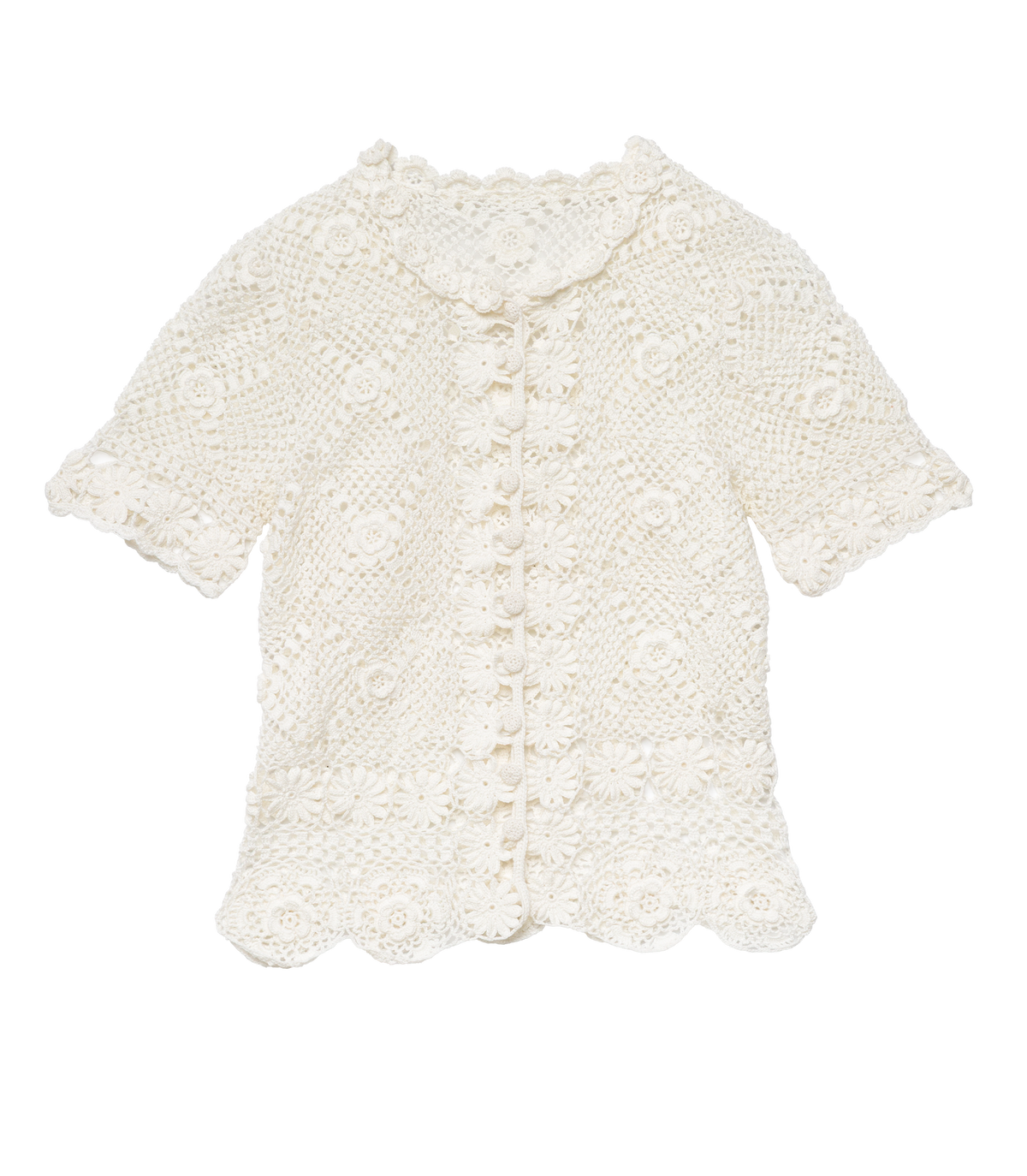 Chrysanthe Top in Pearl - view 7