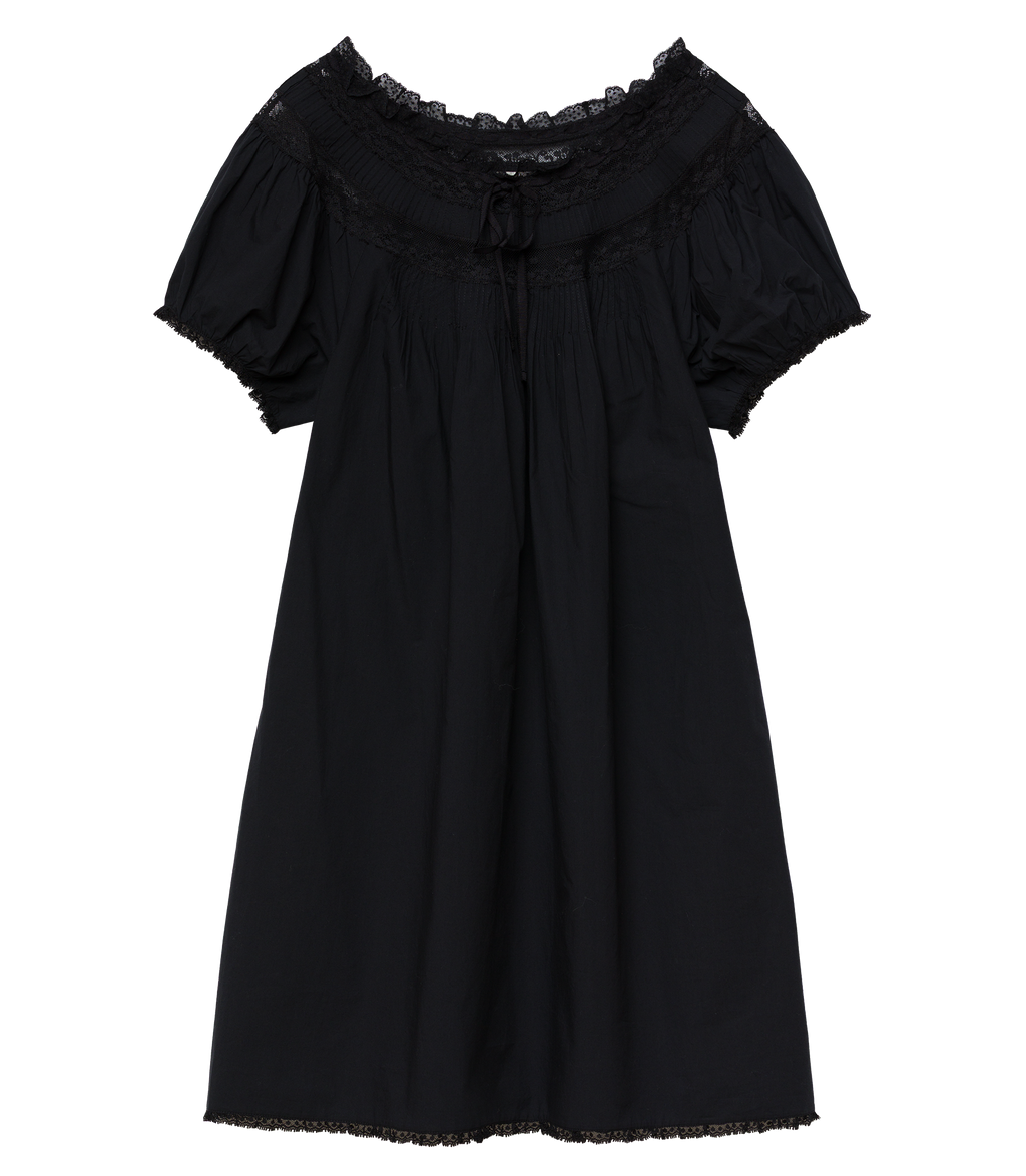 Daphne Dress in Black - view 5