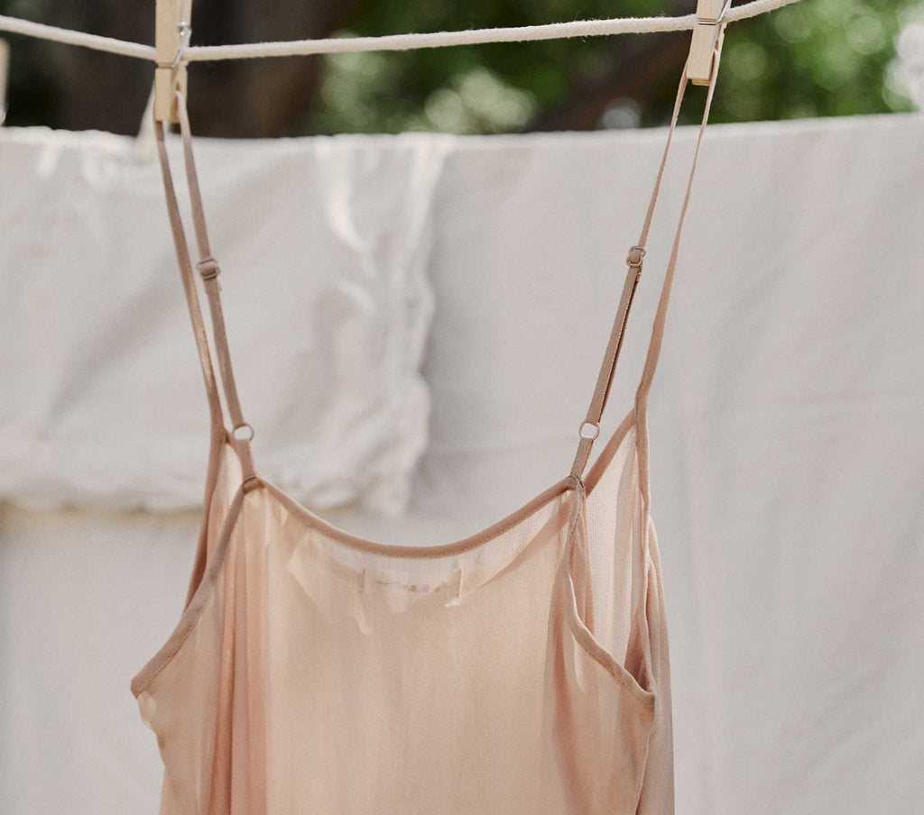 Short Scoop Neck Slip in Conch - view 3