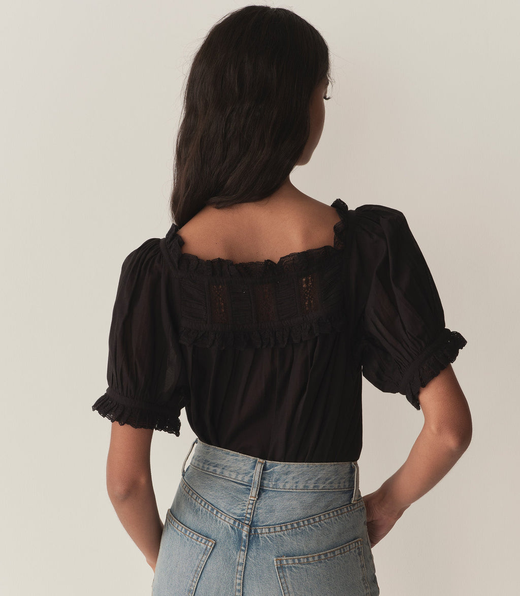Frances Top in Black - view 3