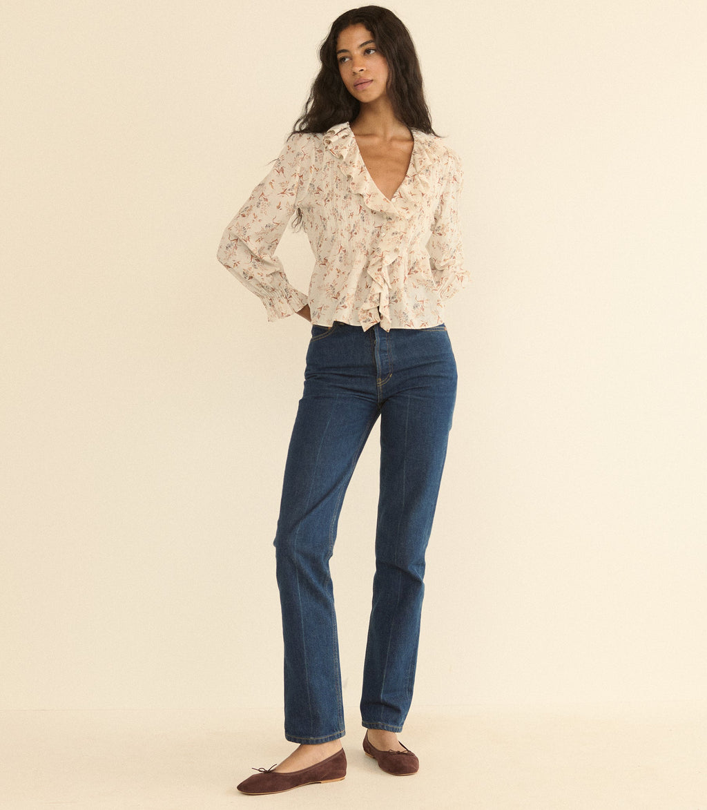 Hardy Top in Crème Windswept Meadow - view 7