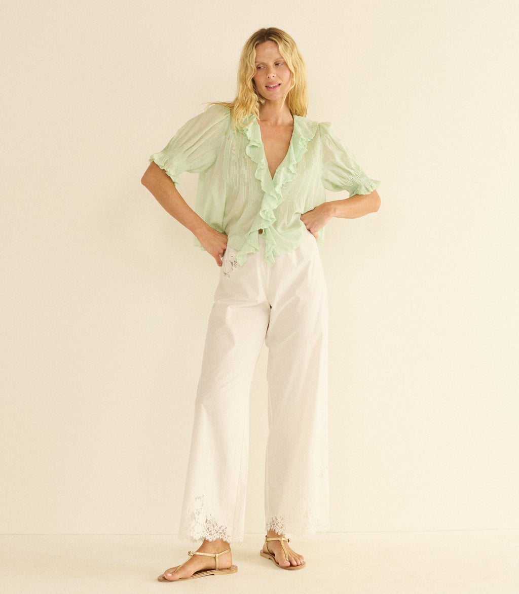 Henri Top in Seafoam - view 8