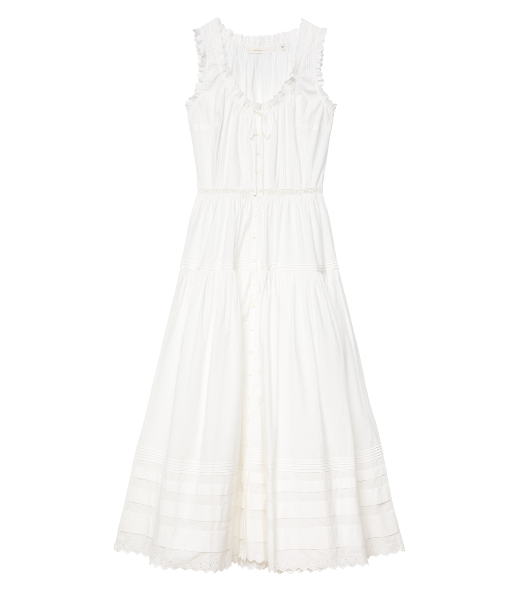 Hortense Dress in Salt - view 6