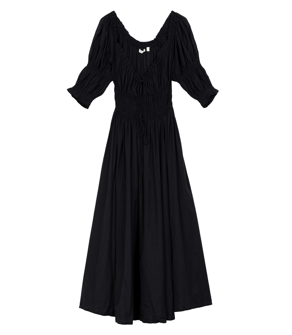 Ischia Dress in Black - view 6