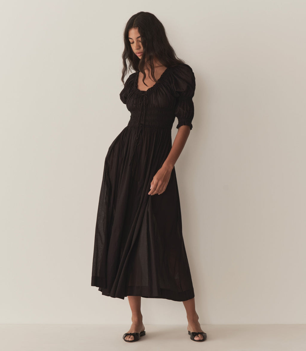 Ischia Dress in Black - view 1