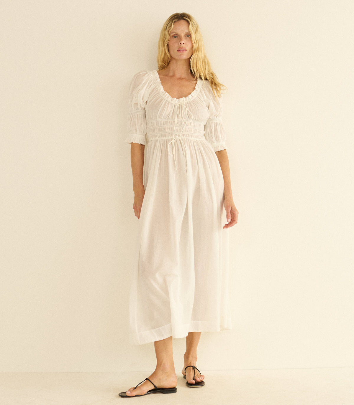 Ischia Dress in Salt - view 1