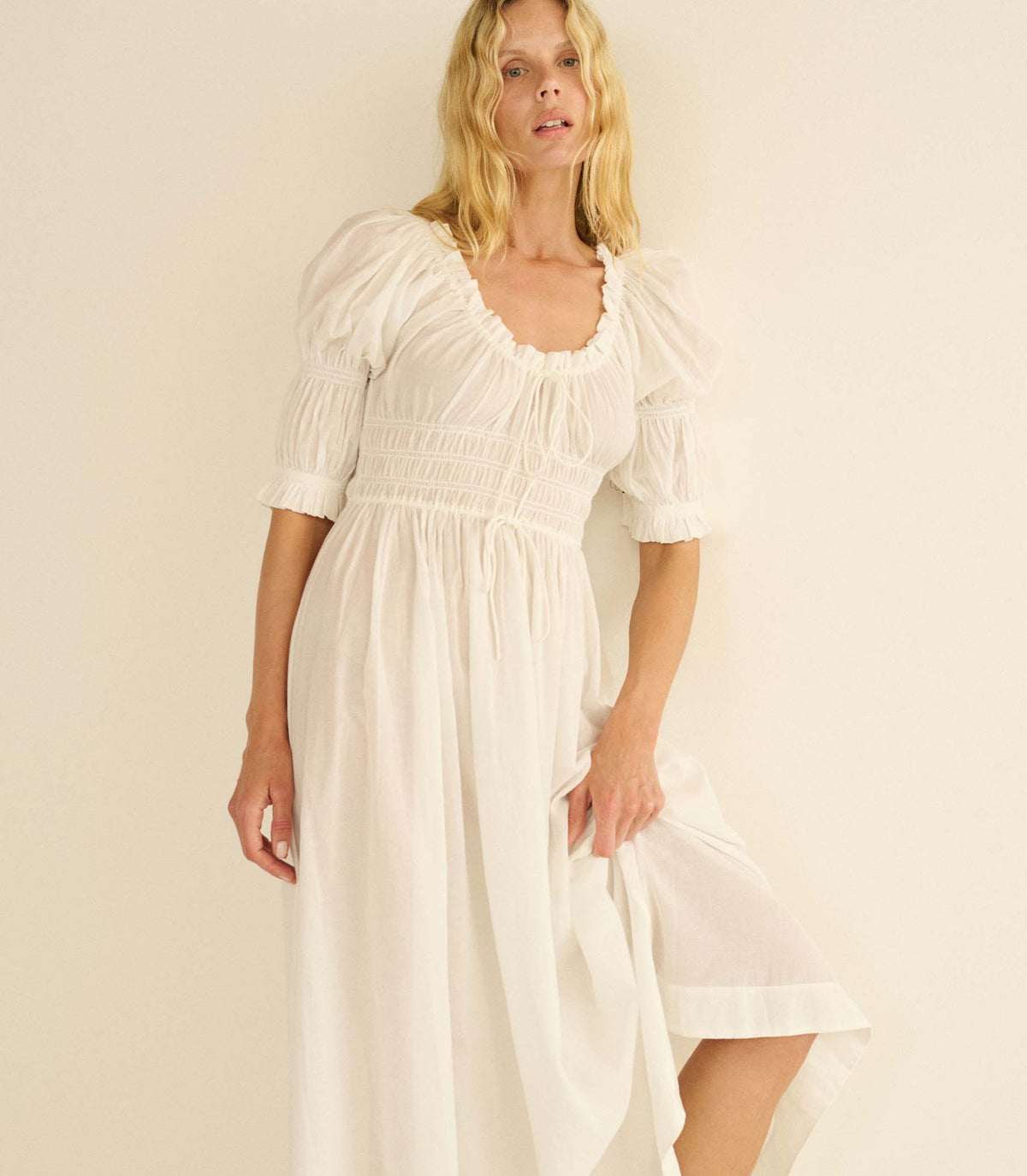 Ischia Dress in Salt - view 2