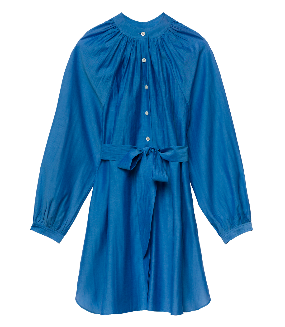 Juliet Tunic Dress in Santorini Blue - view 10