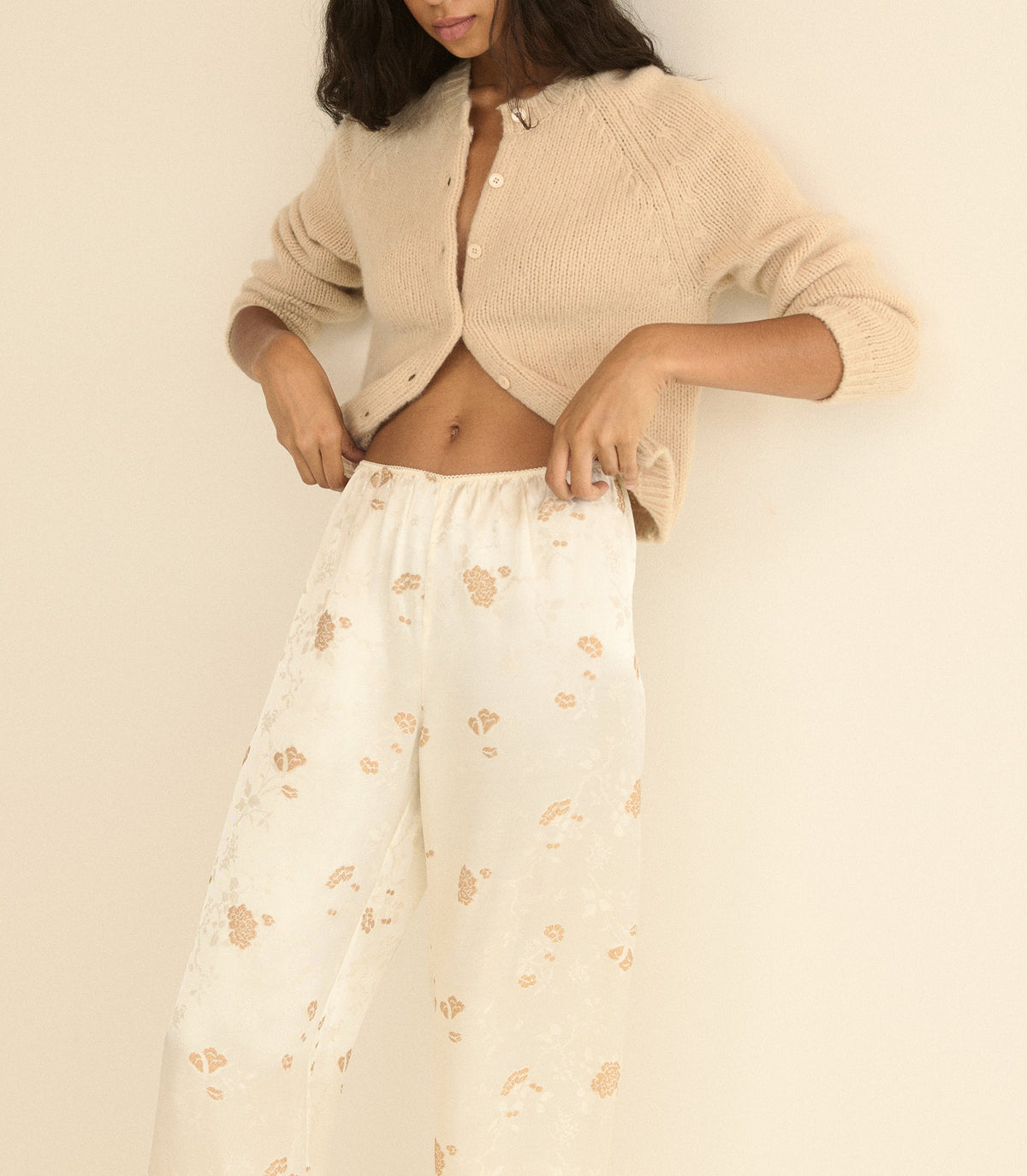 Lavona Pant in Fresco Tappezzeria Jacquard - view 3