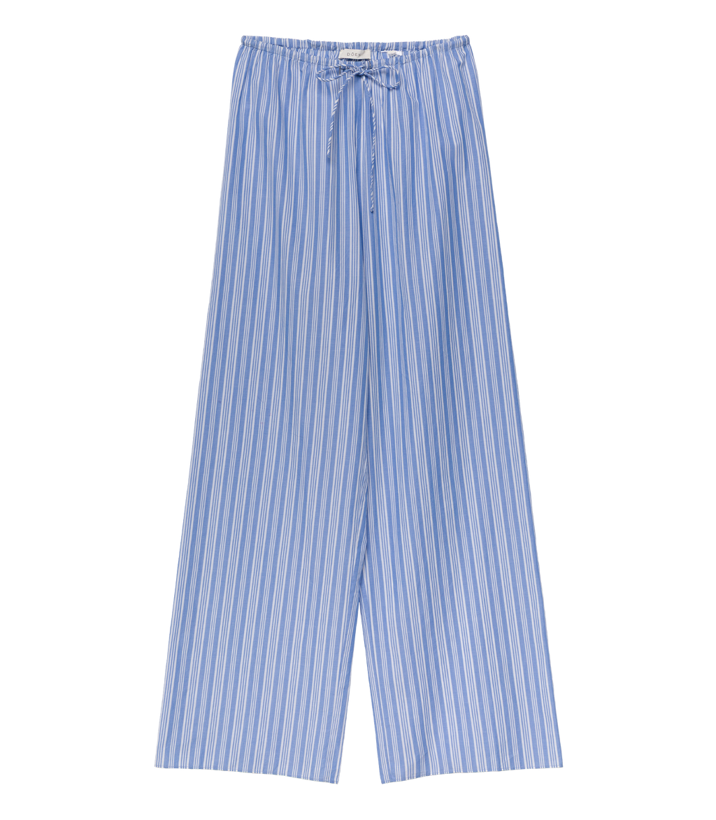 Lavona Drawstring Pant in Salerno Stripe - view 7