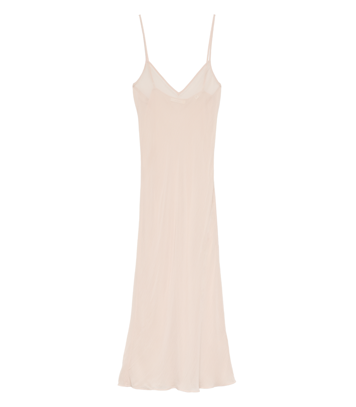 Long Deep V-Neck Slip in Conch - view 3