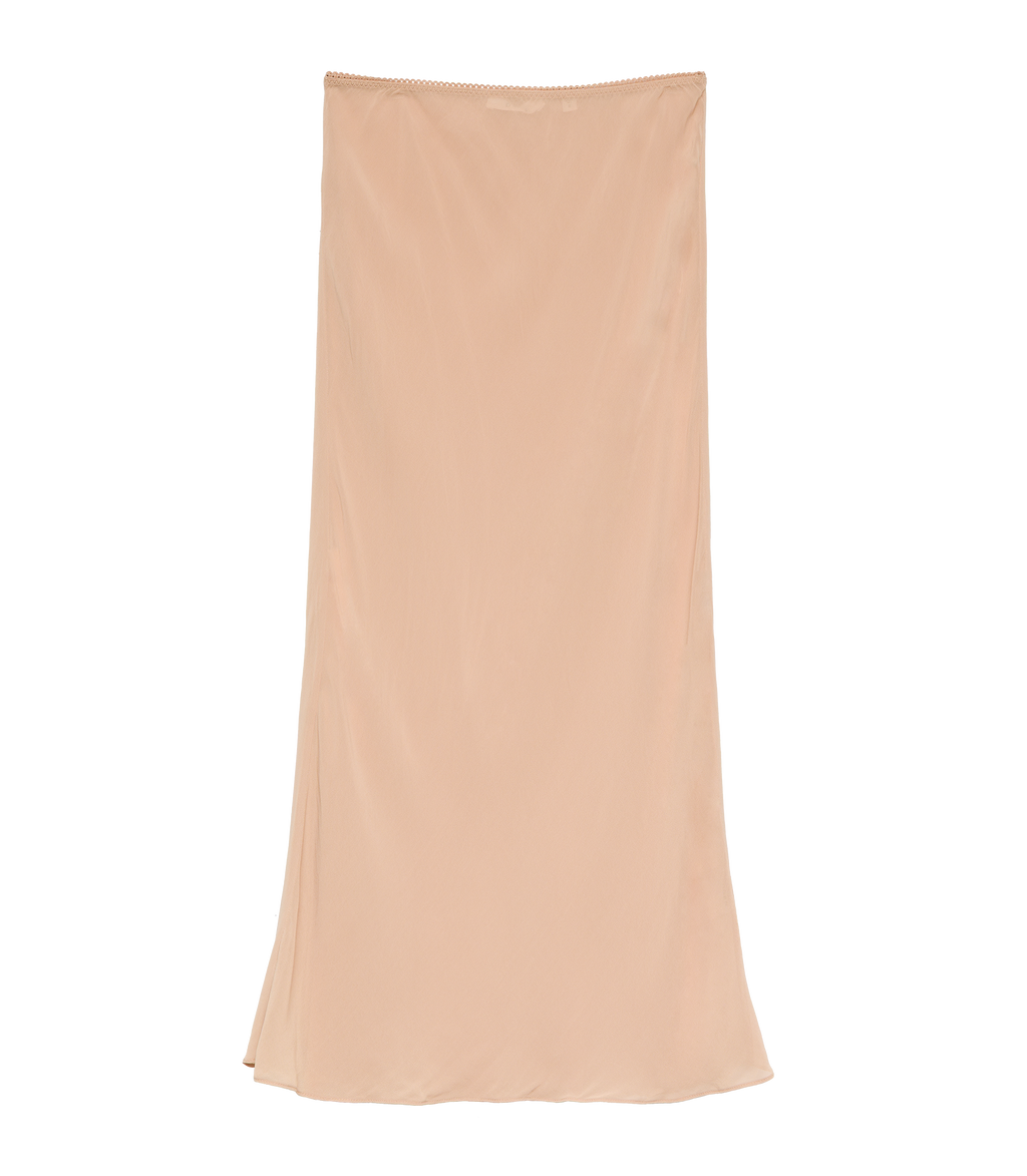Long Skirt Slip in Sand Dollar - view 11