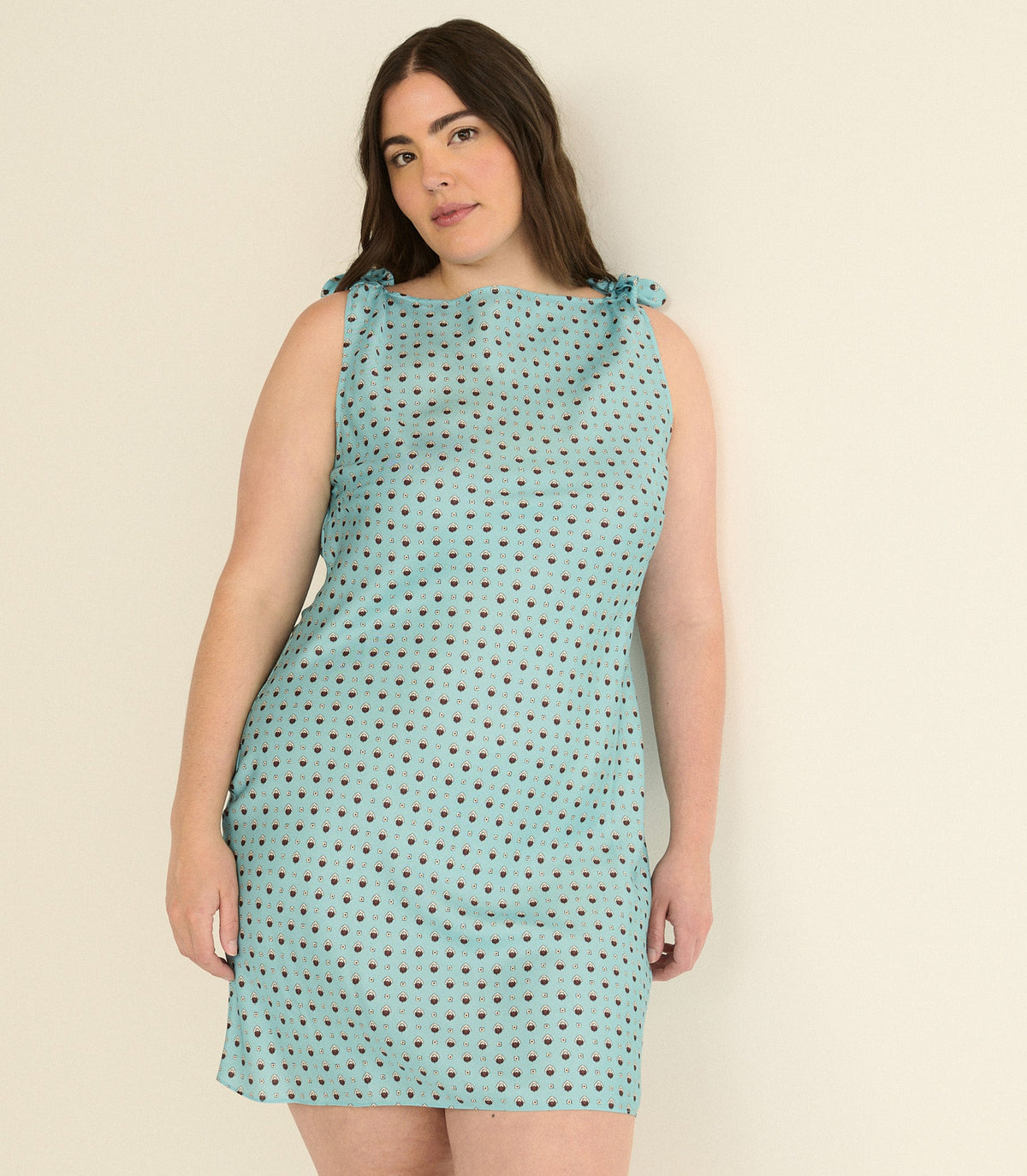 Maltina Dress in Lérins Foulard - view 7