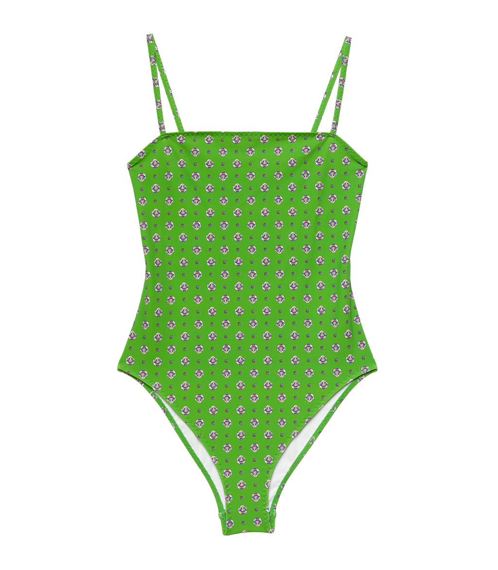 Marbella Maillot in Vert Cadiz Foulard - view 10