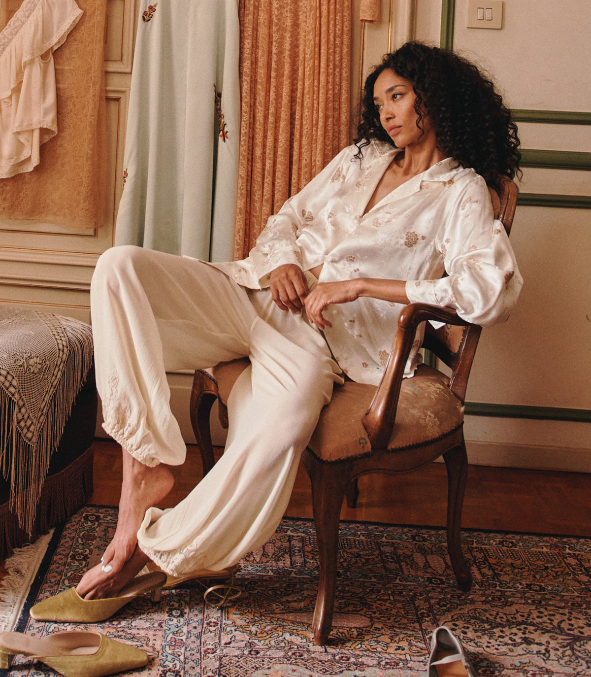 Maurise Top in Fresco Tappezzeria Jacquard - view 4