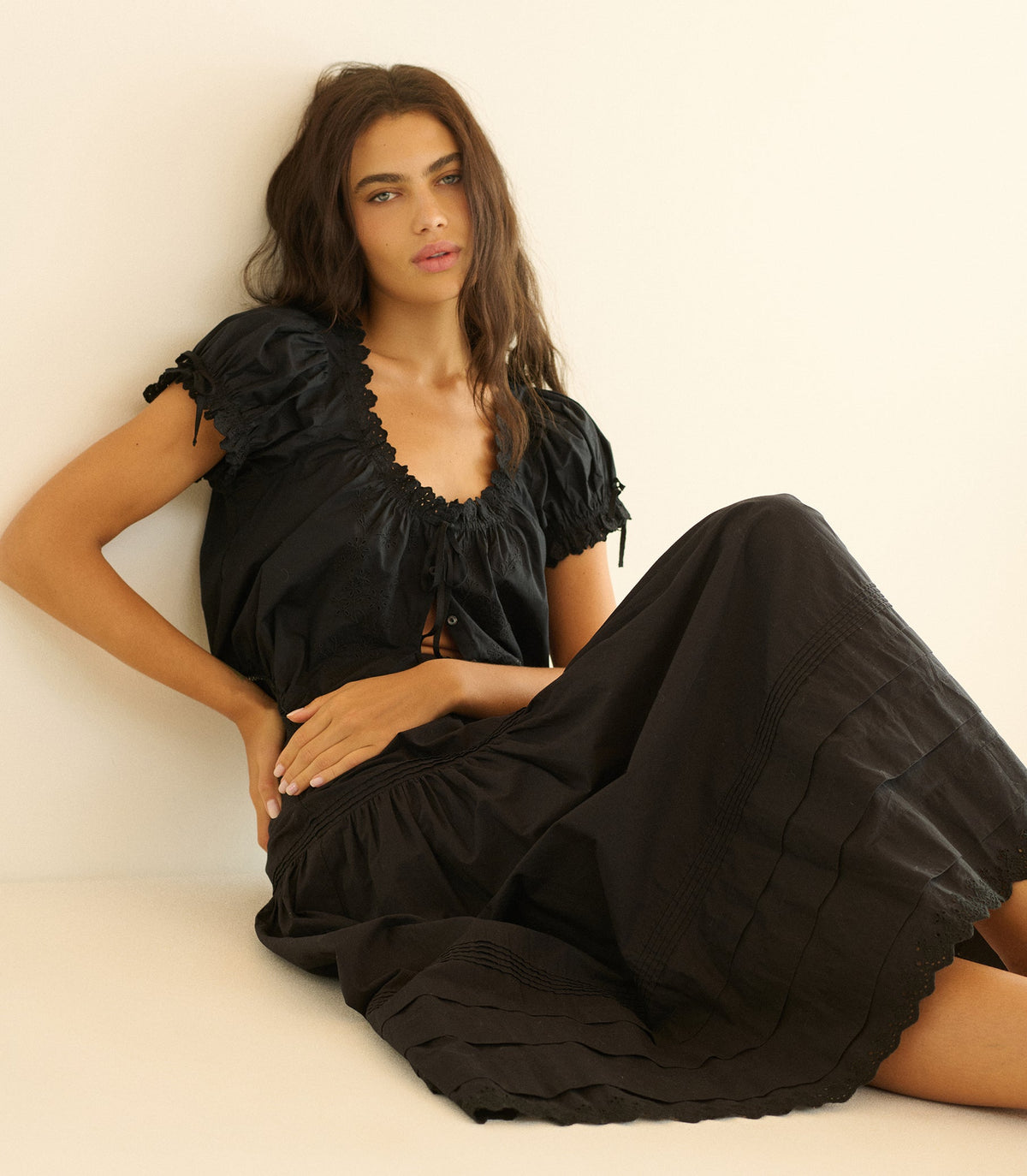 Sebastiane Skirt in Black - view 7