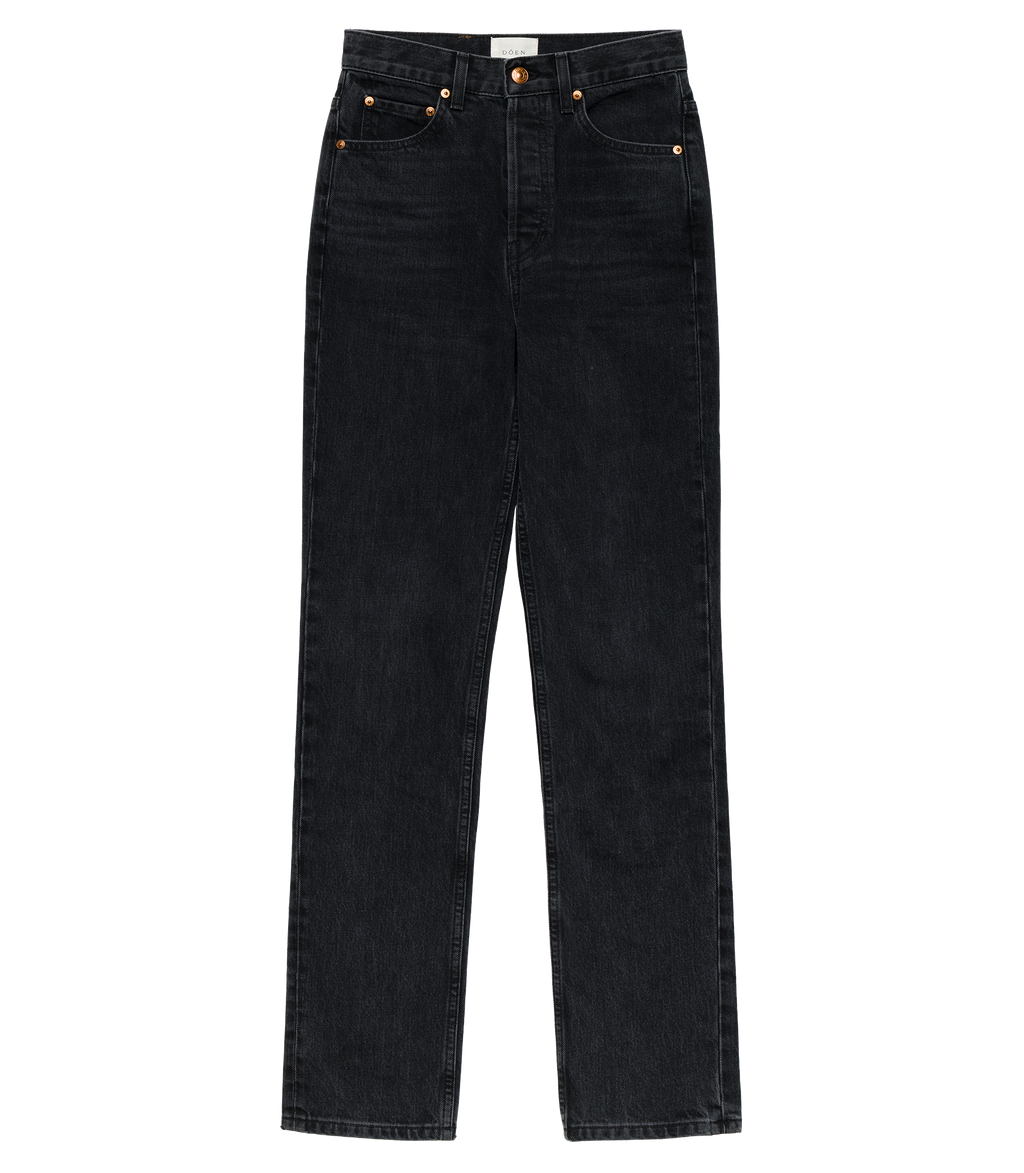 Ondine Jean in Coal Black Wash - view 8
