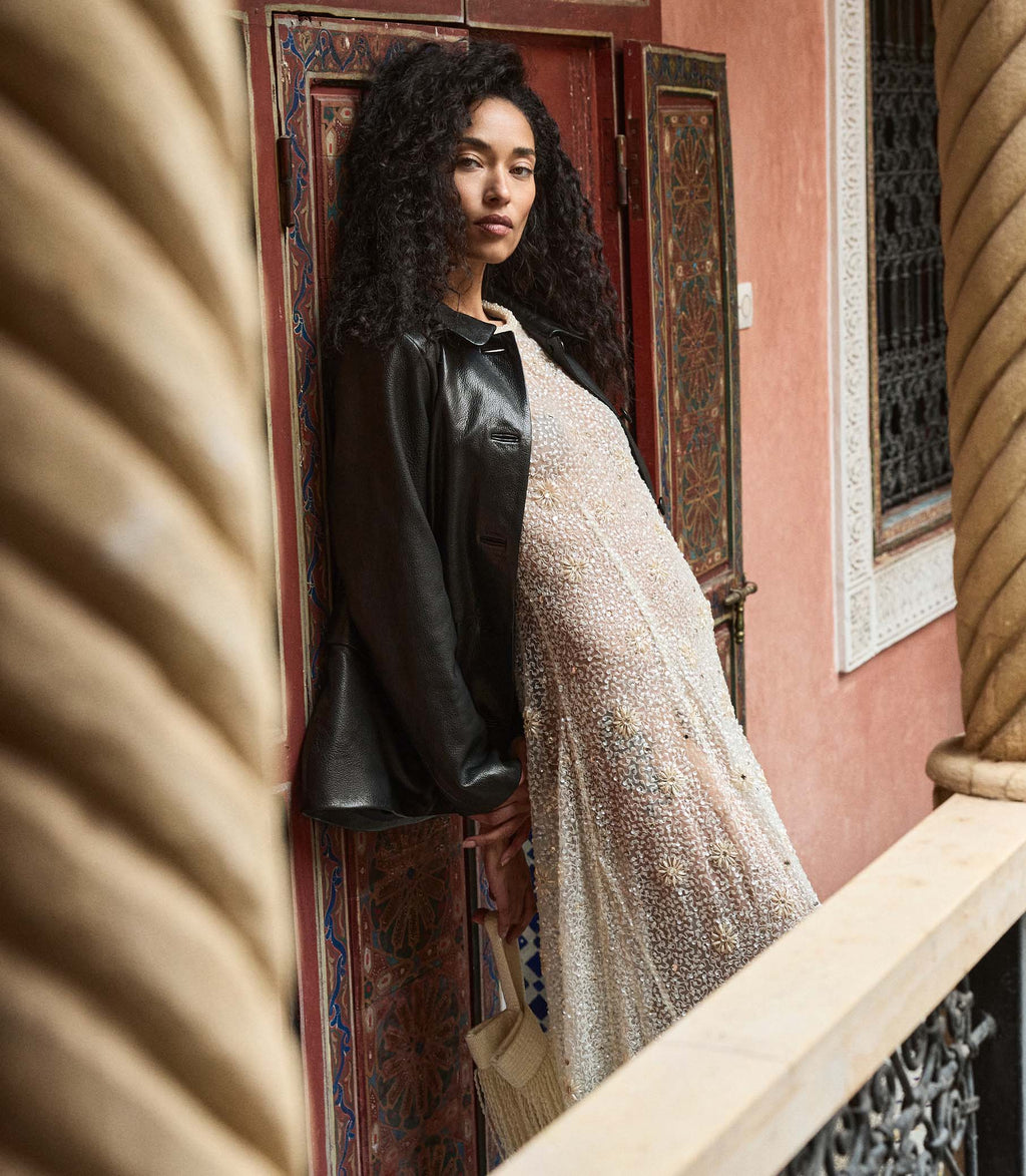 Opalite Dress in Pierre de Lune - view 3