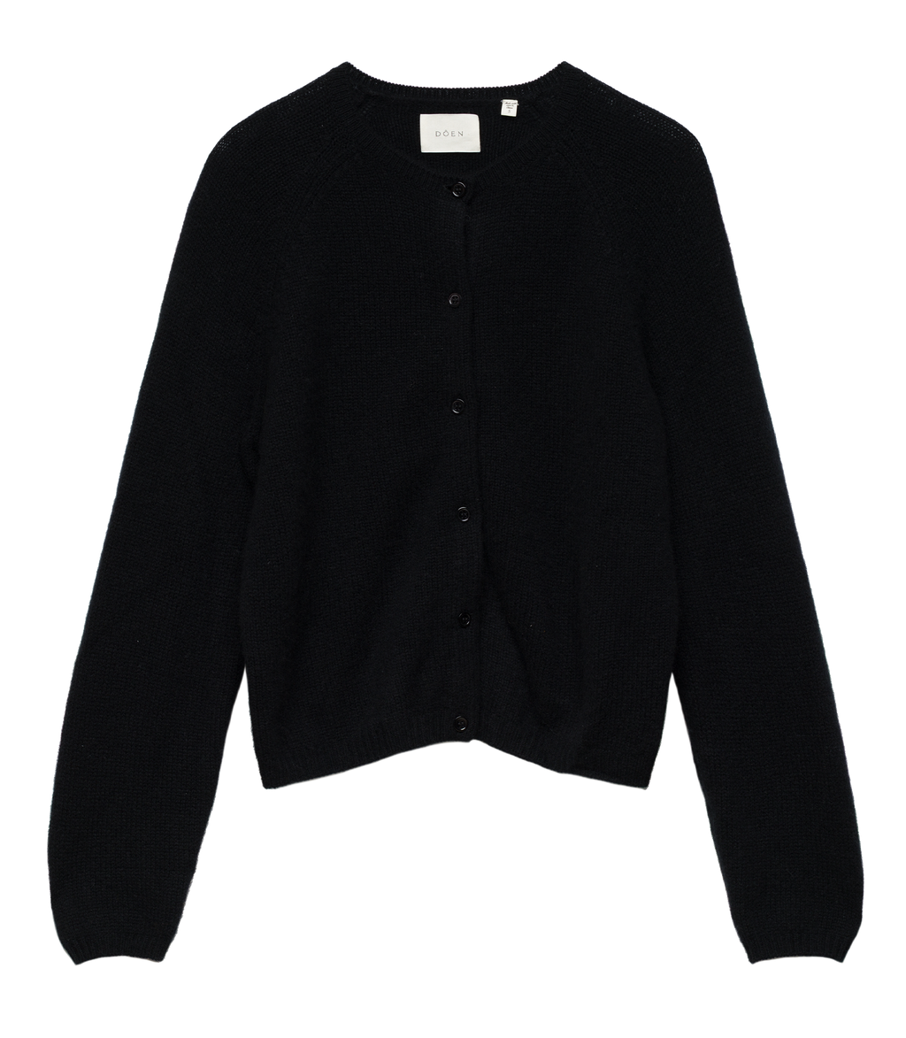 Peroline Cashmere Cardigan in Black - view 5