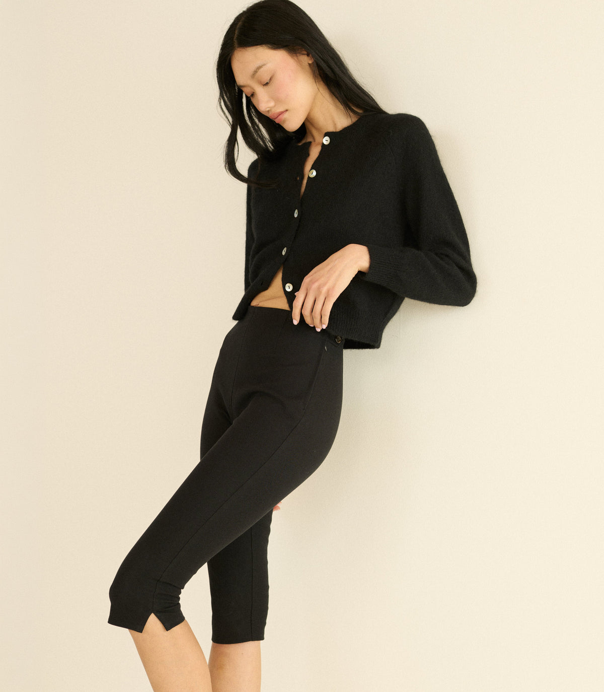 Petra Cardigan in Black - view 3