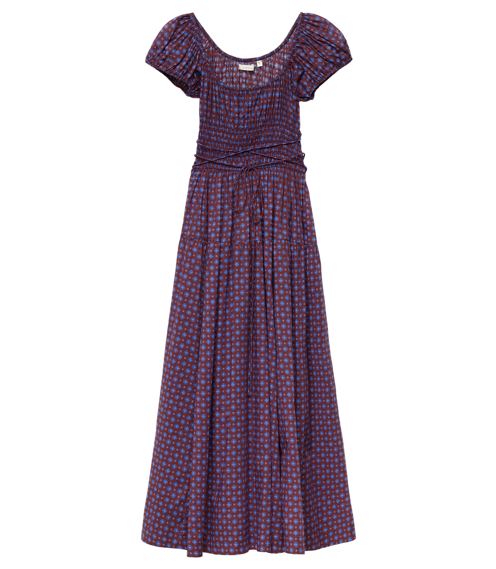 Quinelle Dress in Menorca Foulard - view 12