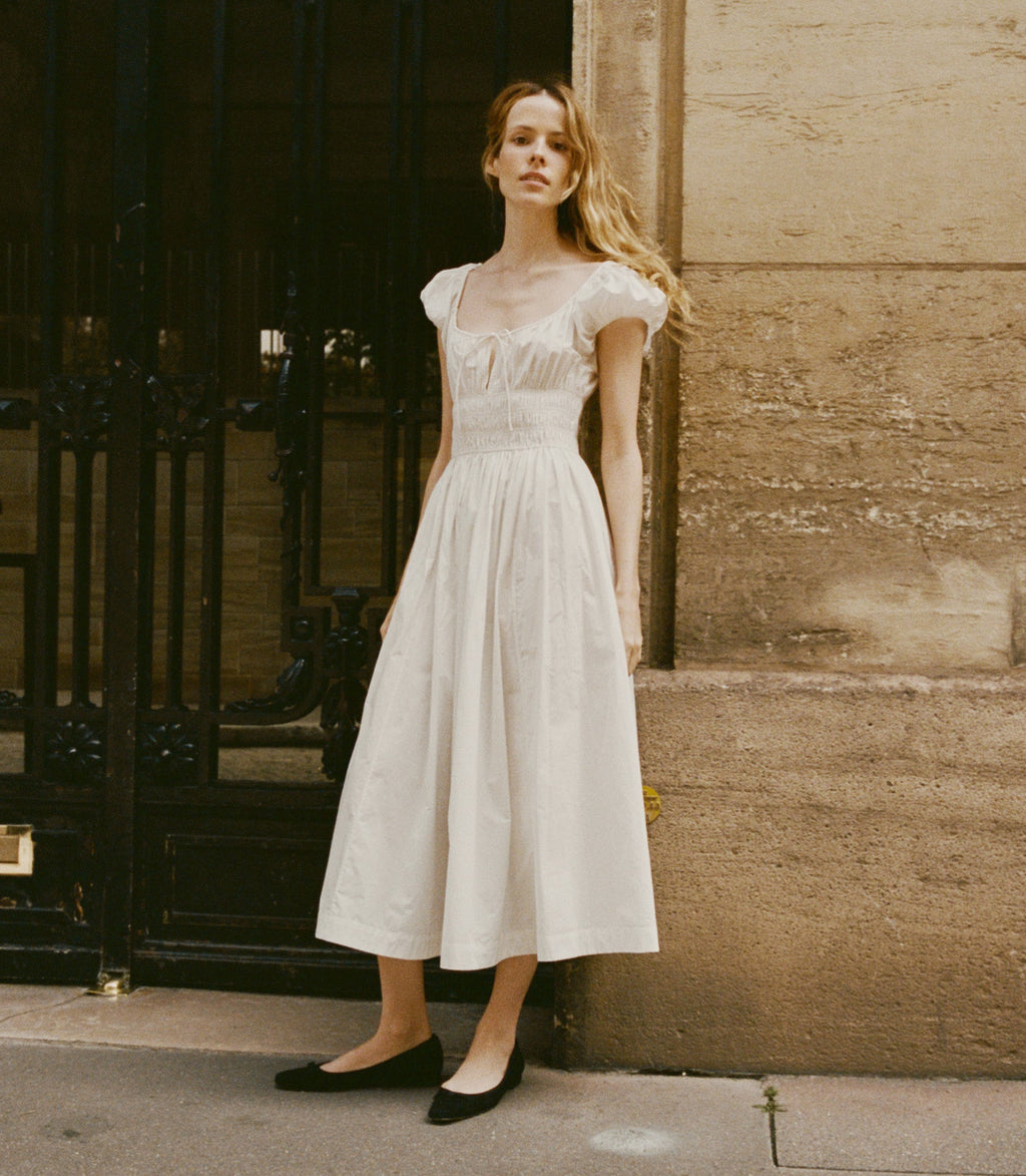 Quinn Dress in Salt - view 7