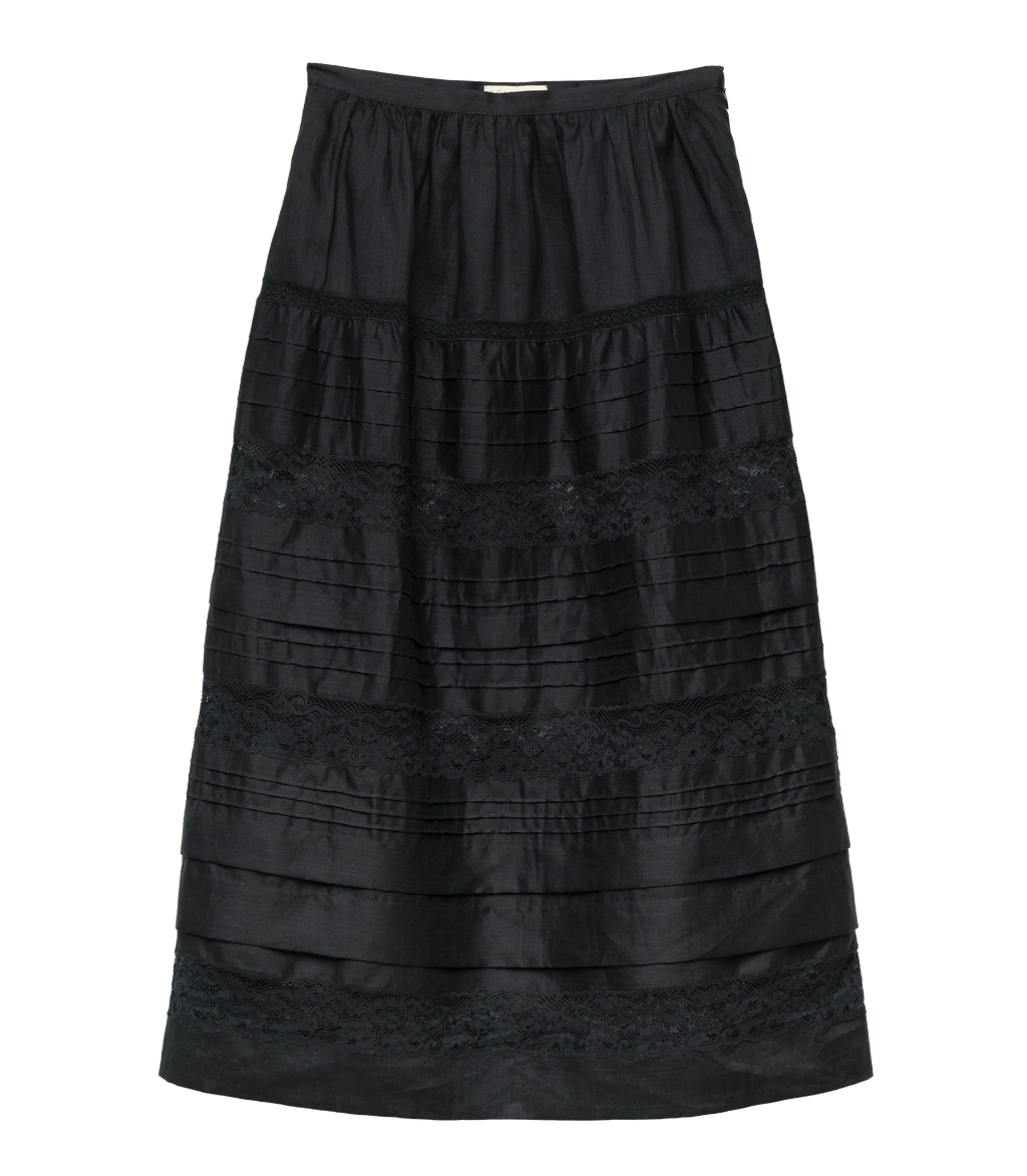 Sidra Skirt in Black - view 7