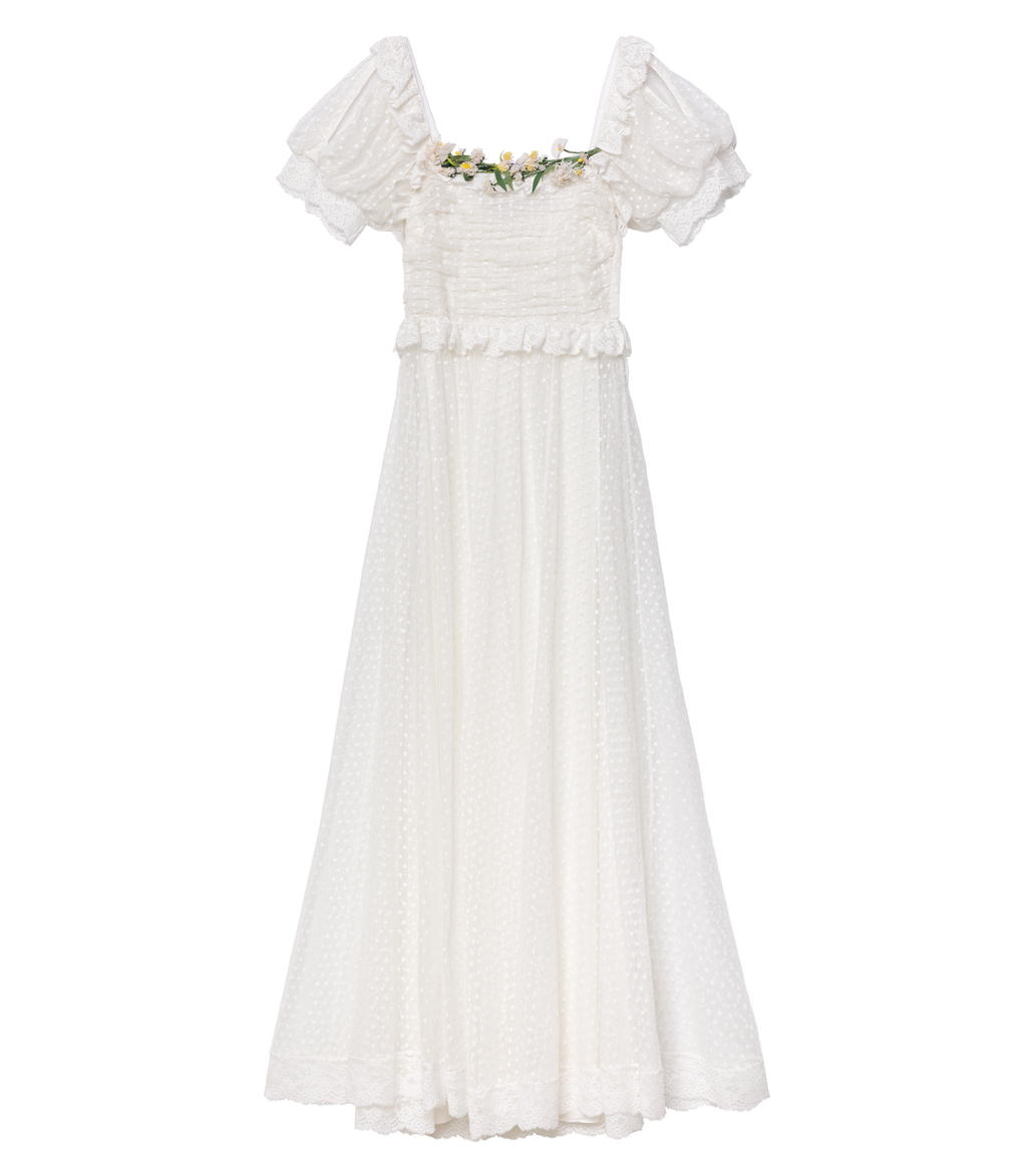 Sol Anniversary Dress in Salt - view 8