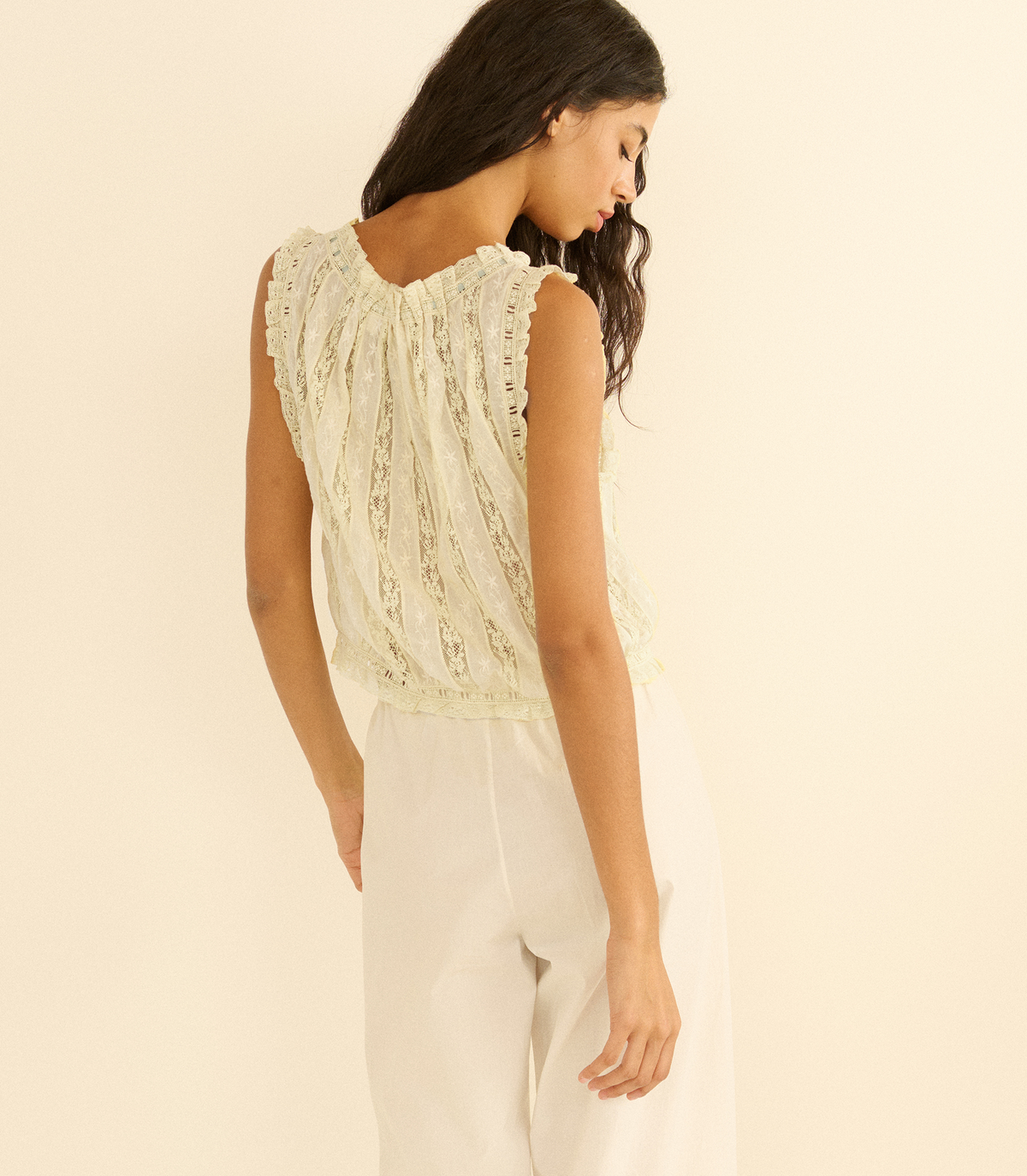 Vetiver Top in Gateau - view 3