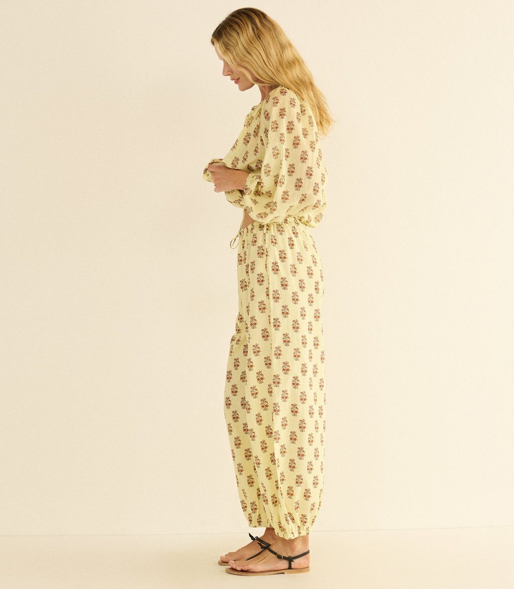 Yarrow Pant in Dandelion Grove - view 3