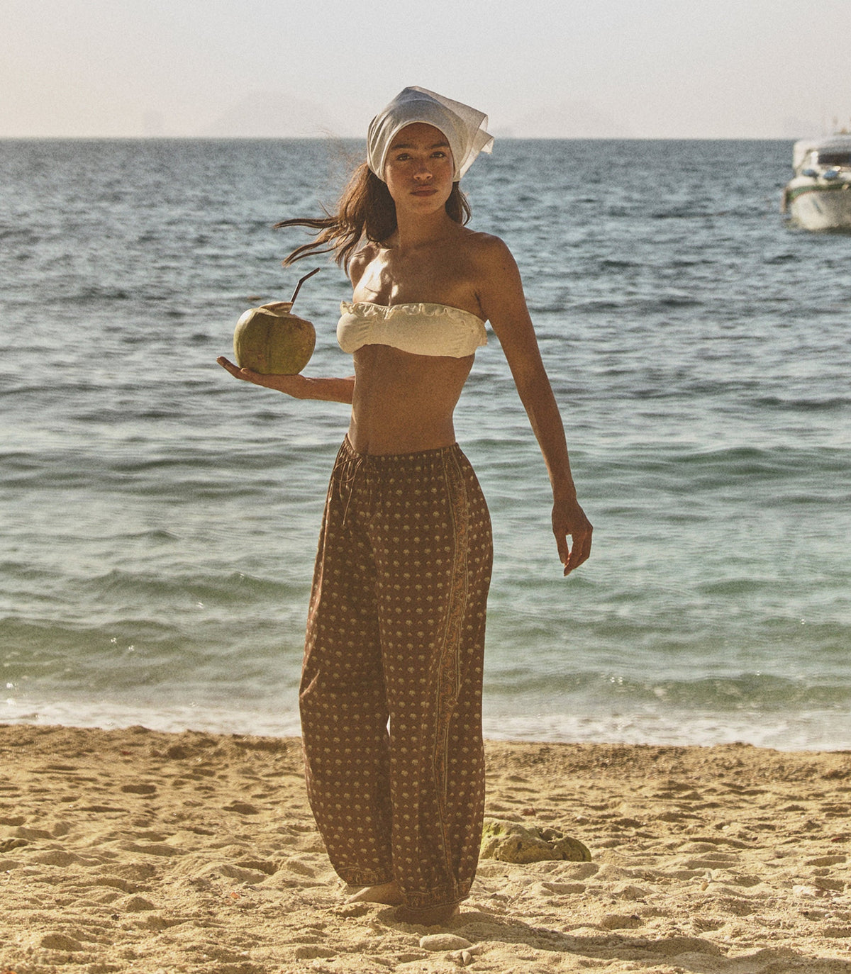 Yarrow Pant in Terre Foulard de la Mer - view 4