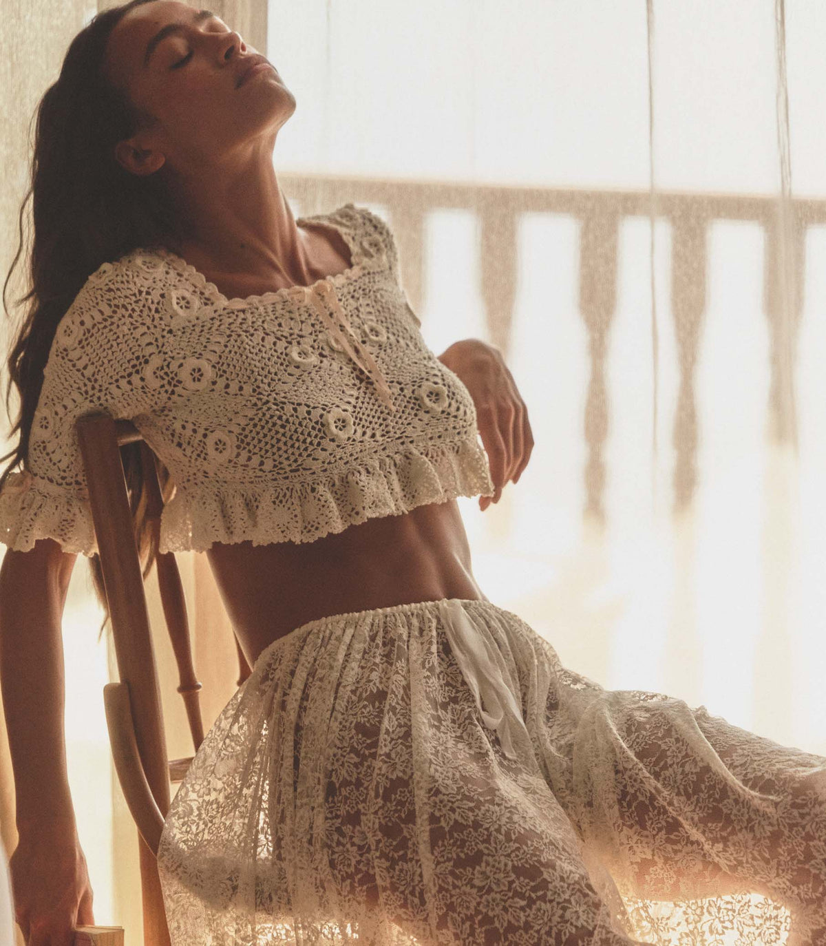 Zinnia Skirt in Salt - view 7